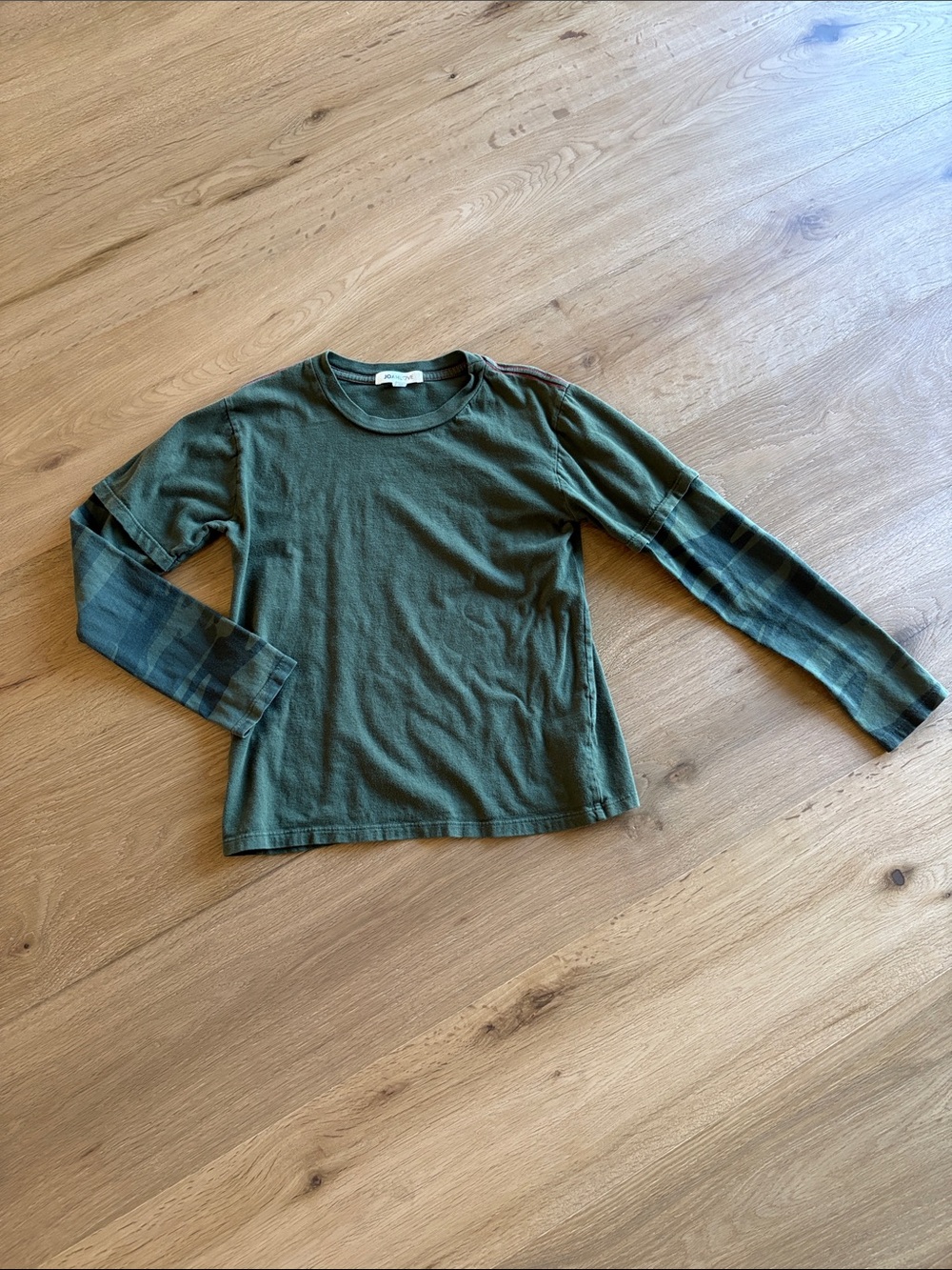 Joah Love Unisex Camo Layered Shirt